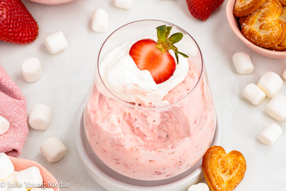 Strawberry Marshmallow Mousse