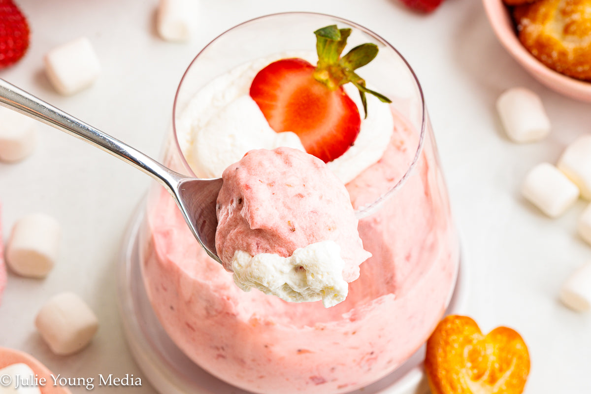 Strawberry Marshmallow Mousse