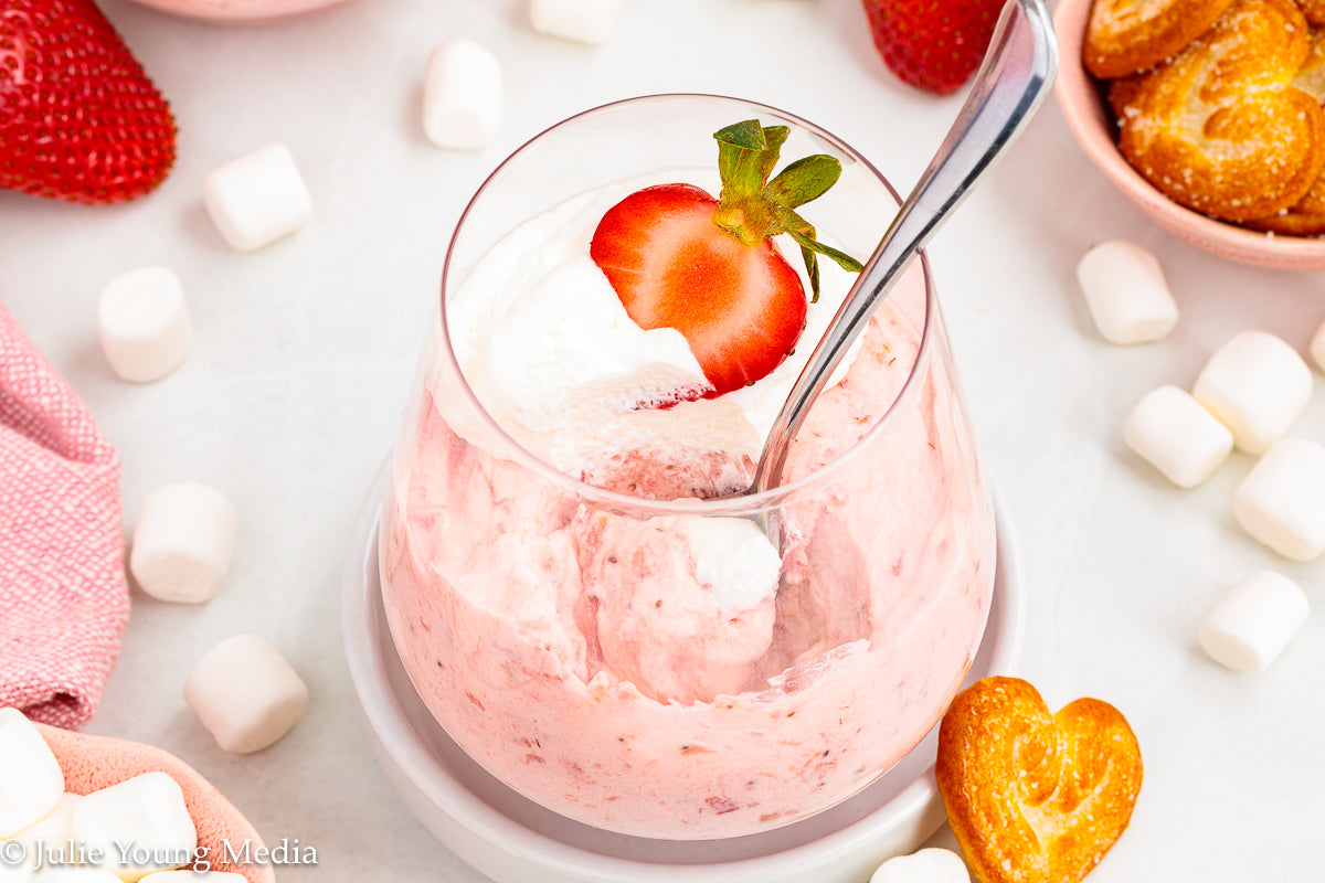 Strawberry Marshmallow Mousse