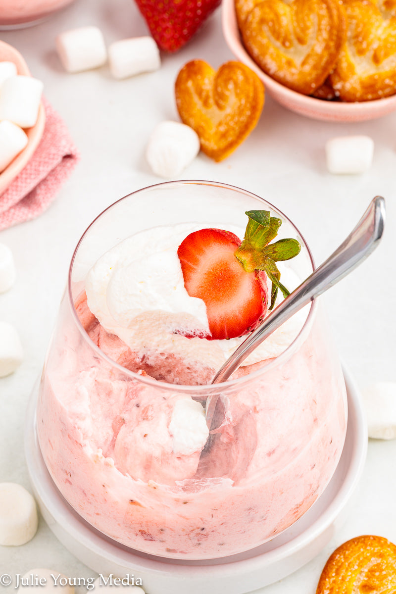 Strawberry Marshmallow Mousse