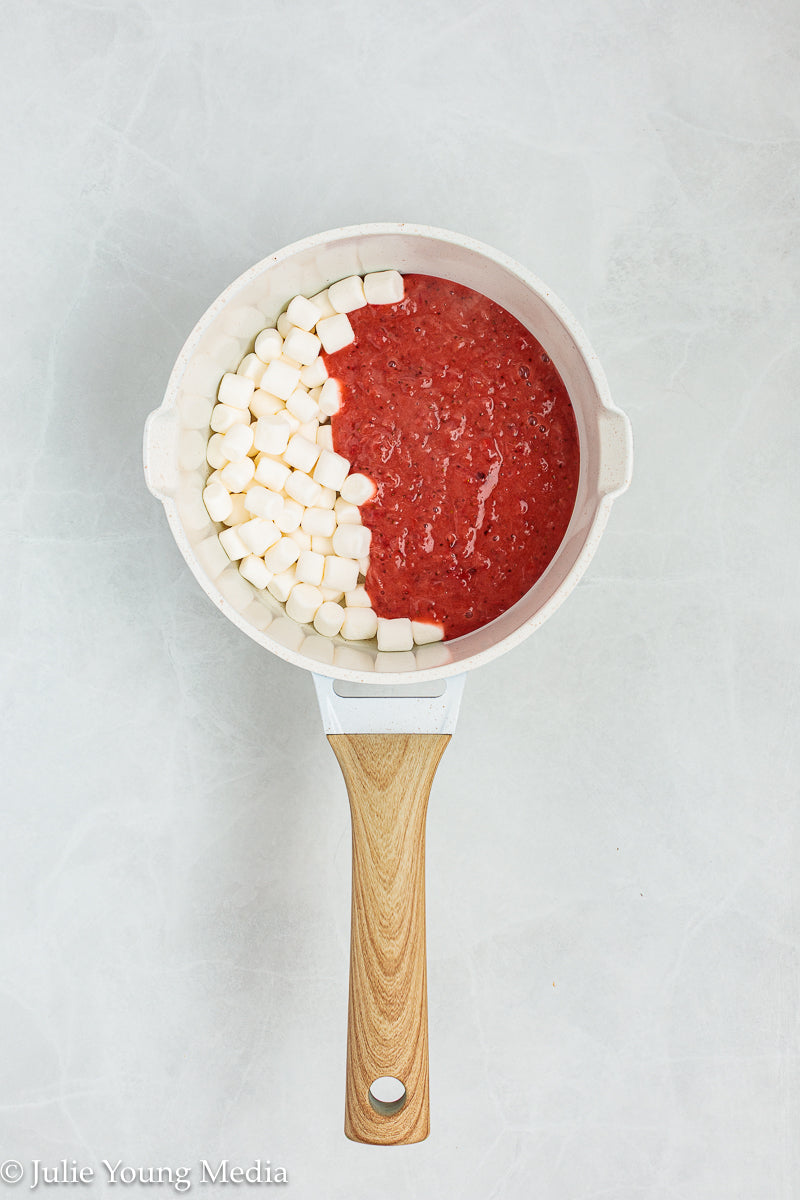 Strawberry Marshmallow Mousse