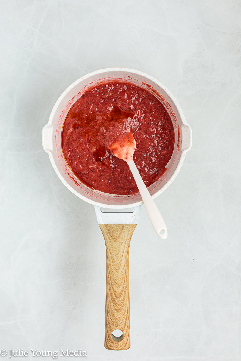 Strawberry Marshmallow Mousse
