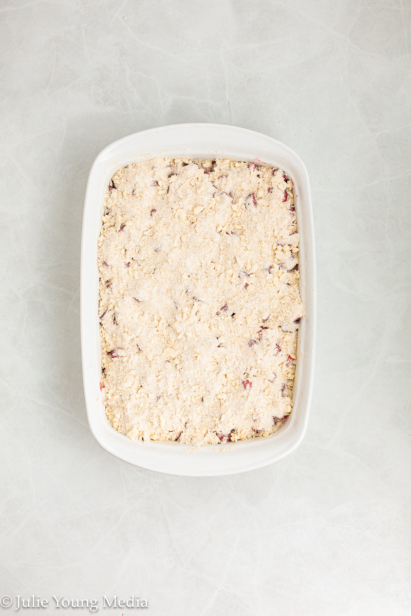 Strawberry Rhubarb Cake