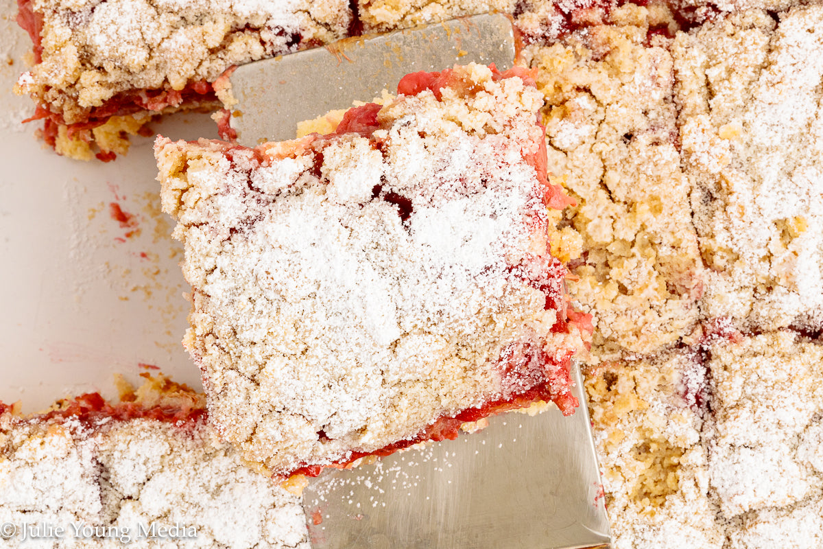 Strawberry Rhubarb Cake