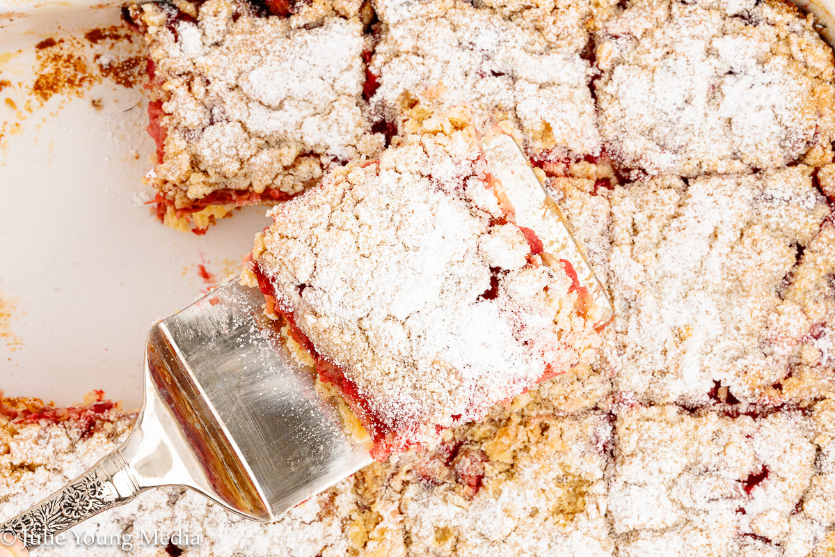 Strawberry Rhubarb Cake