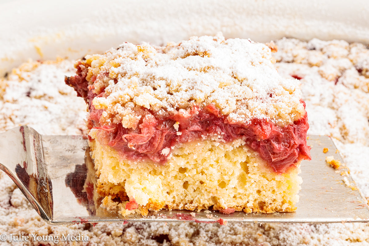 Strawberry Rhubarb Cake