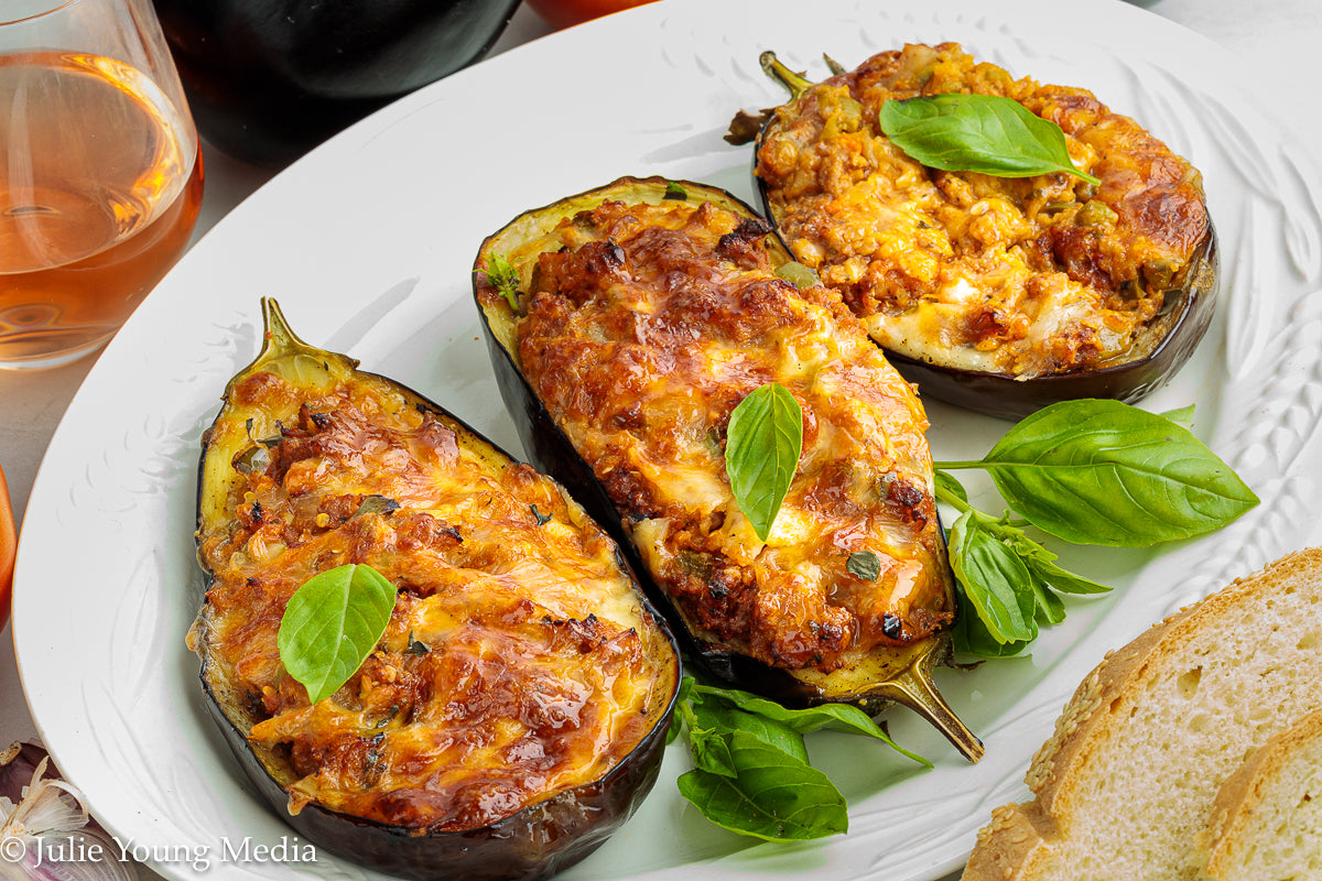 Stuffed Eggplant