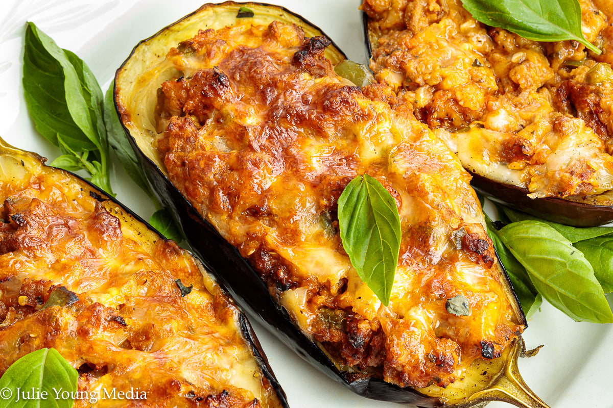 Stuffed Eggplant