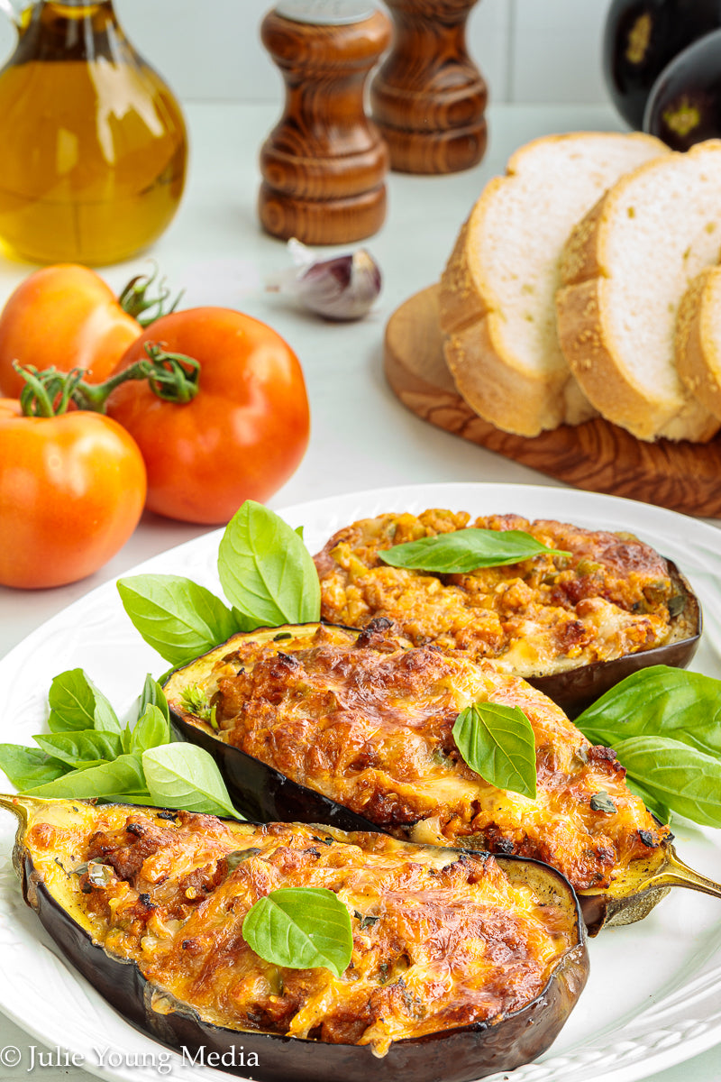 Stuffed Eggplant