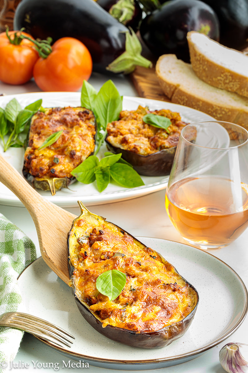 Stuffed Eggplant