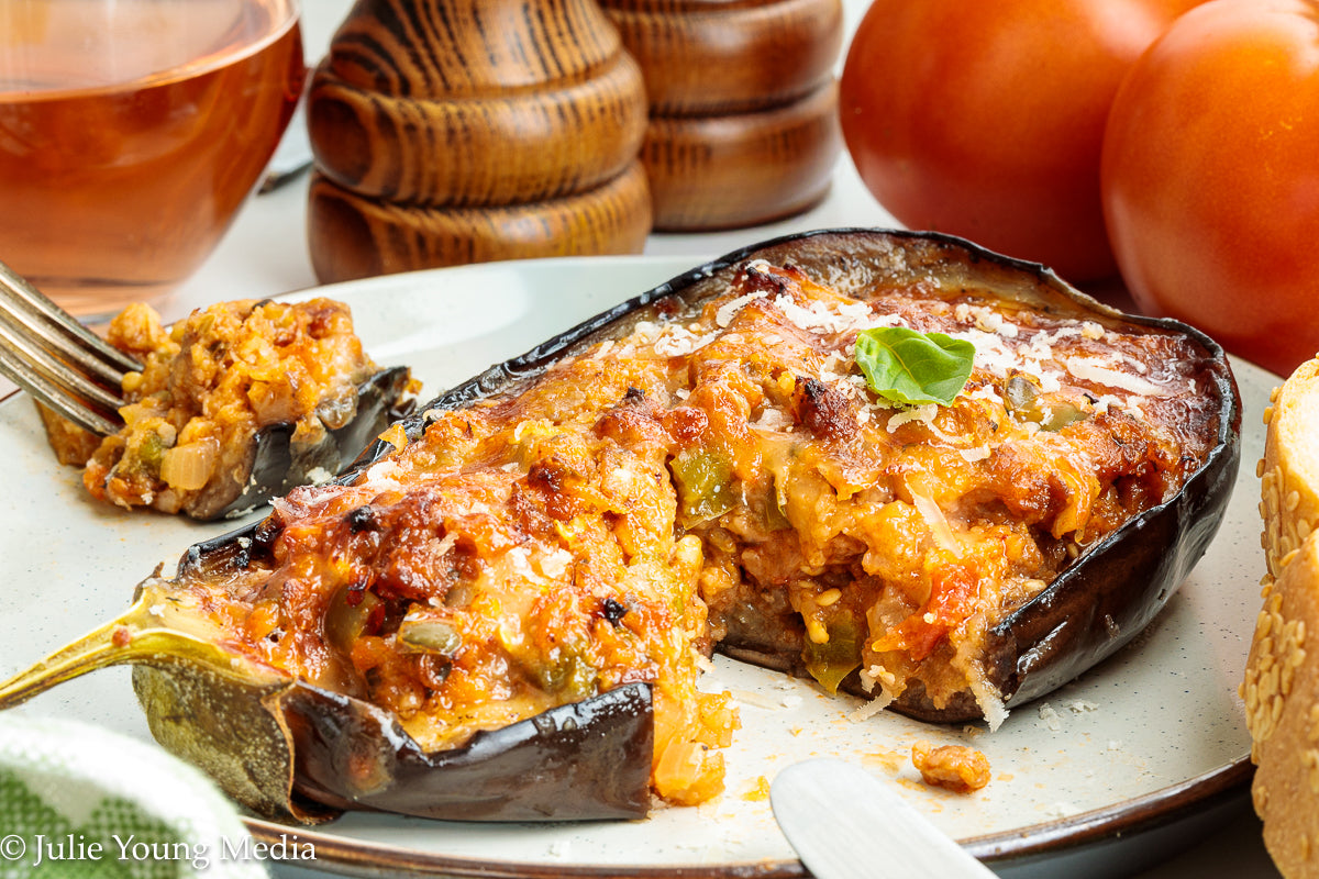 Stuffed Eggplant