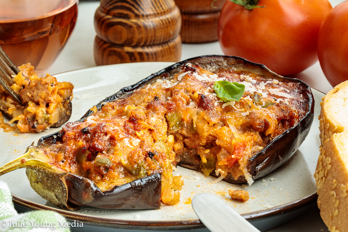 Stuffed Eggplant