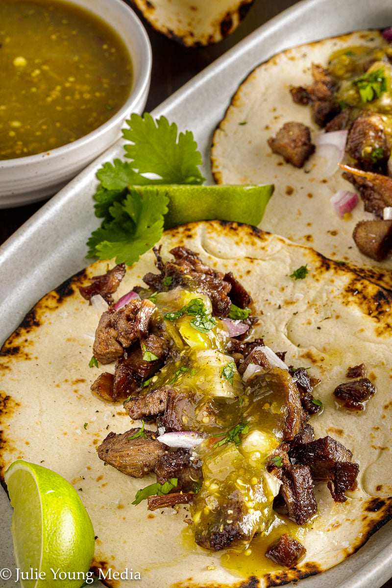 Tacos de Lengua (Mexican Beef Tongue Tacos)