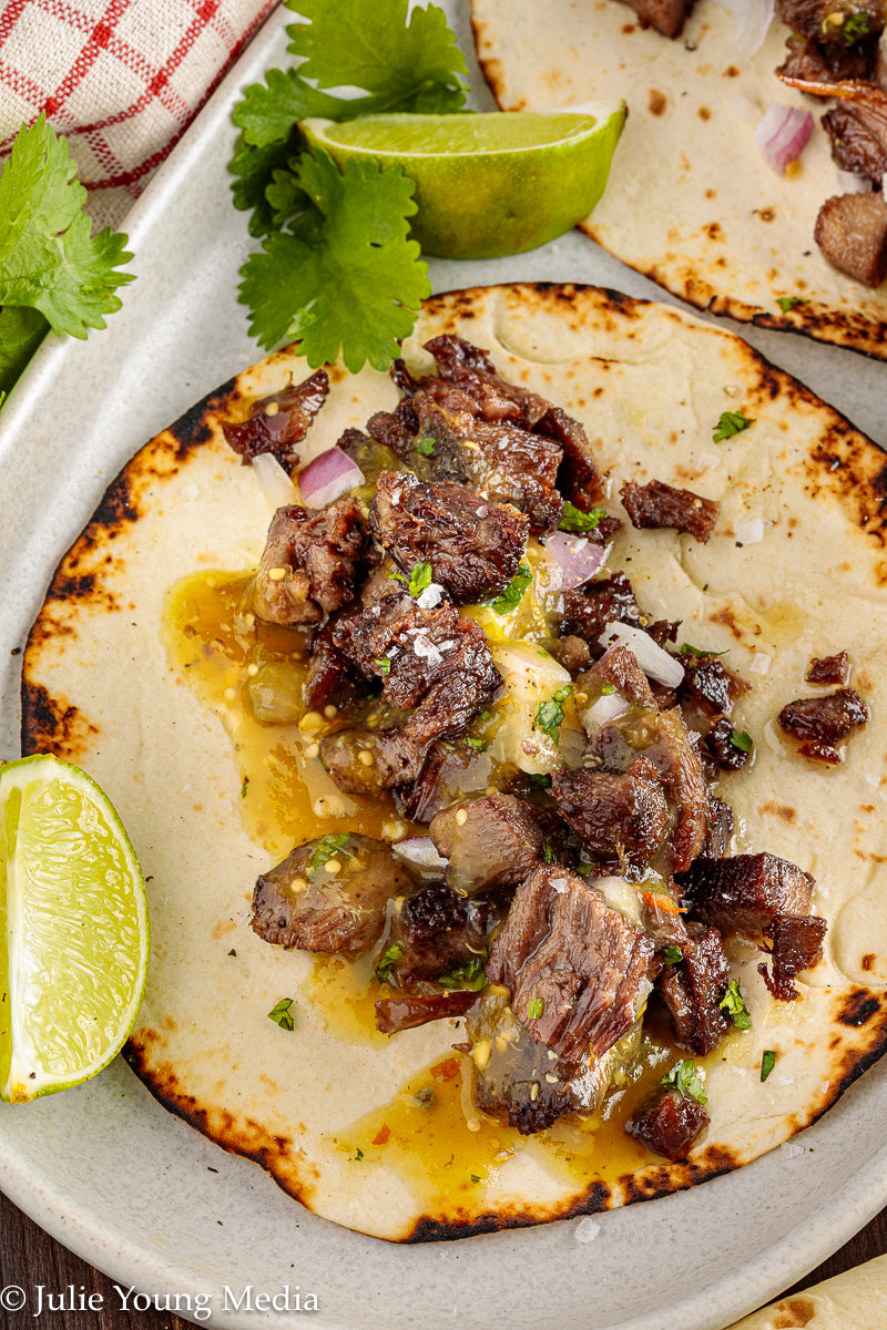 Tacos de Lengua (Mexican Beef Tongue Tacos)