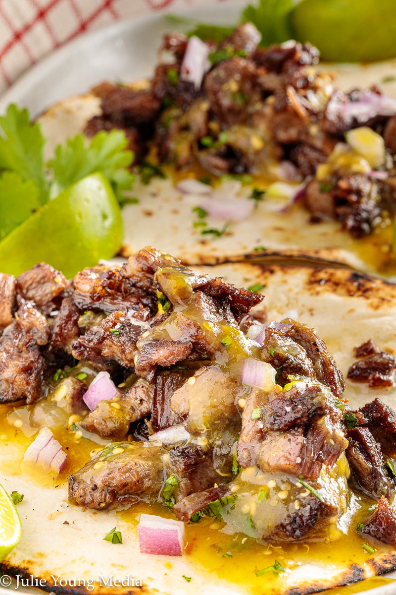 Tacos de Lengua (Mexican Beef Tongue Tacos)