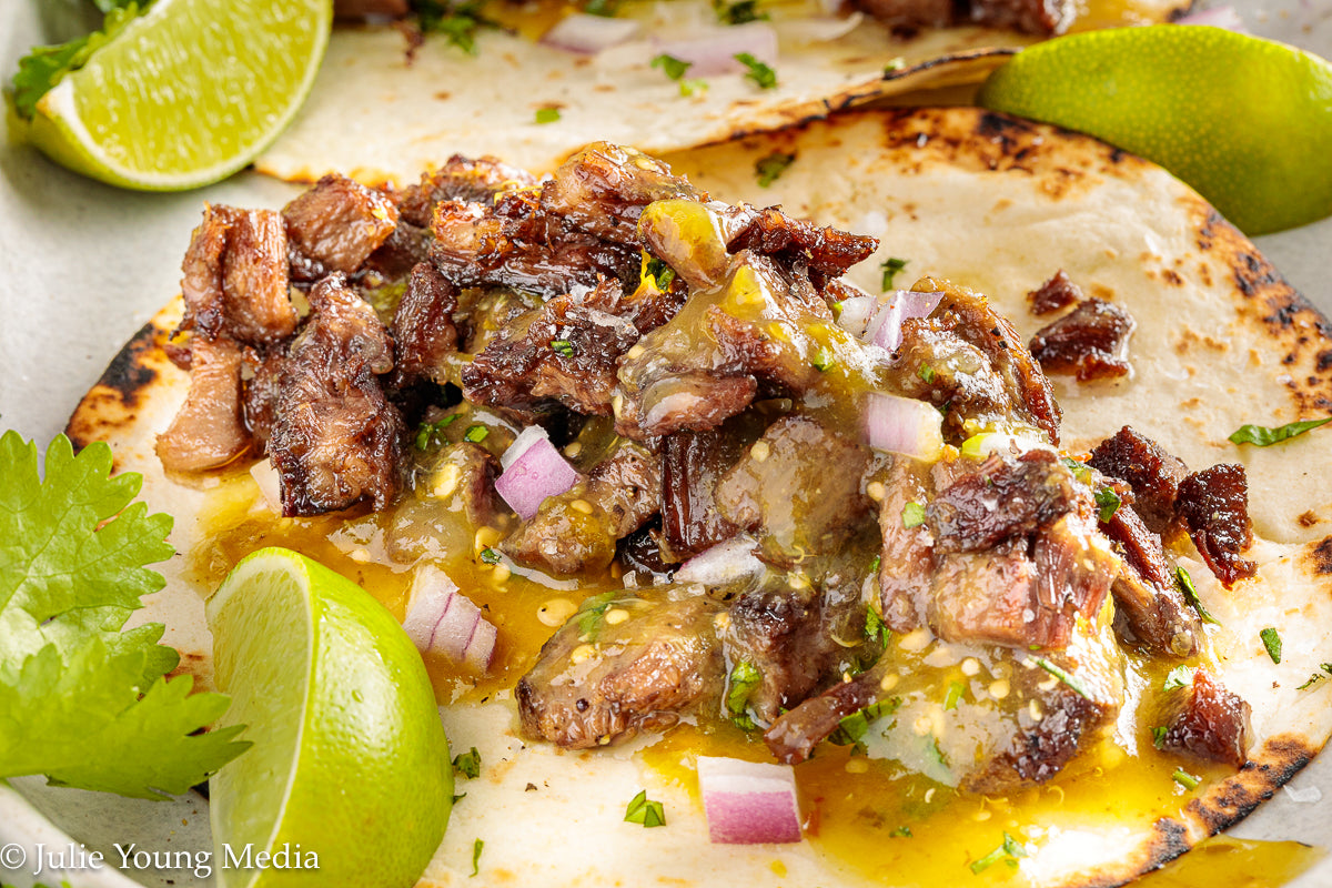Tacos de Lengua (Mexican Beef Tongue Tacos)