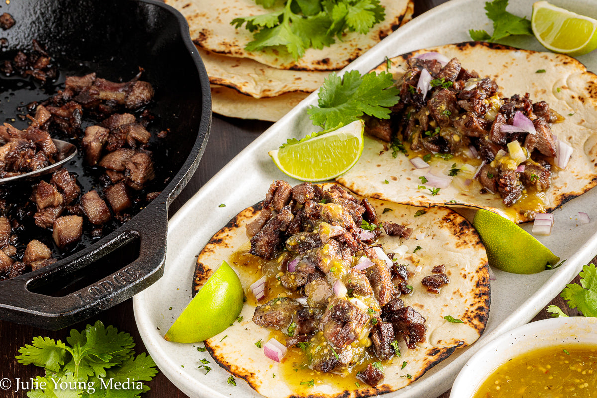 Tacos de Lengua (Mexican Beef Tongue Tacos)