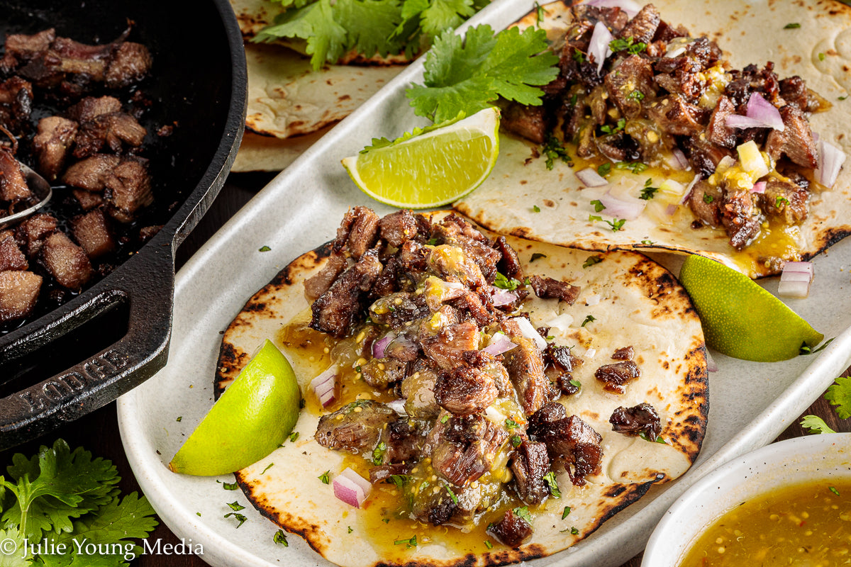 Tacos de Lengua (Mexican Beef Tongue Tacos)