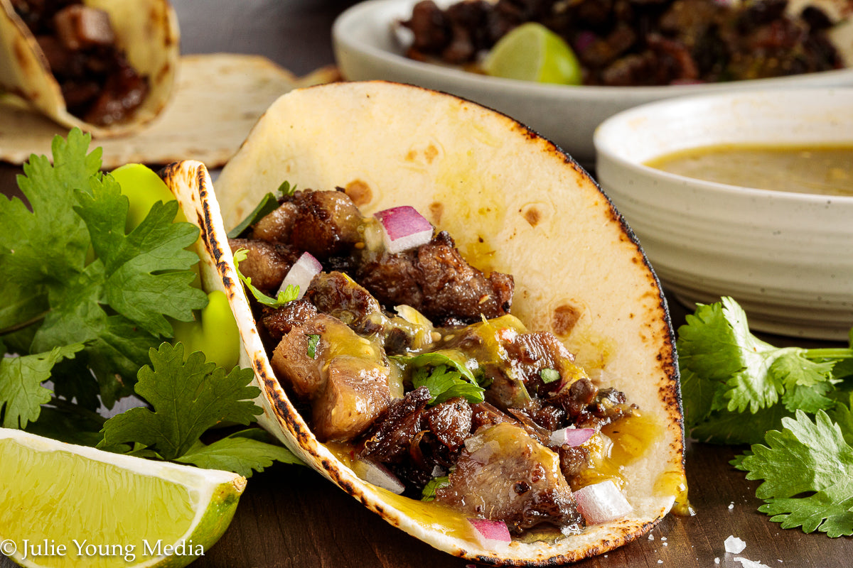 Tacos de Lengua (Mexican Beef Tongue Tacos)