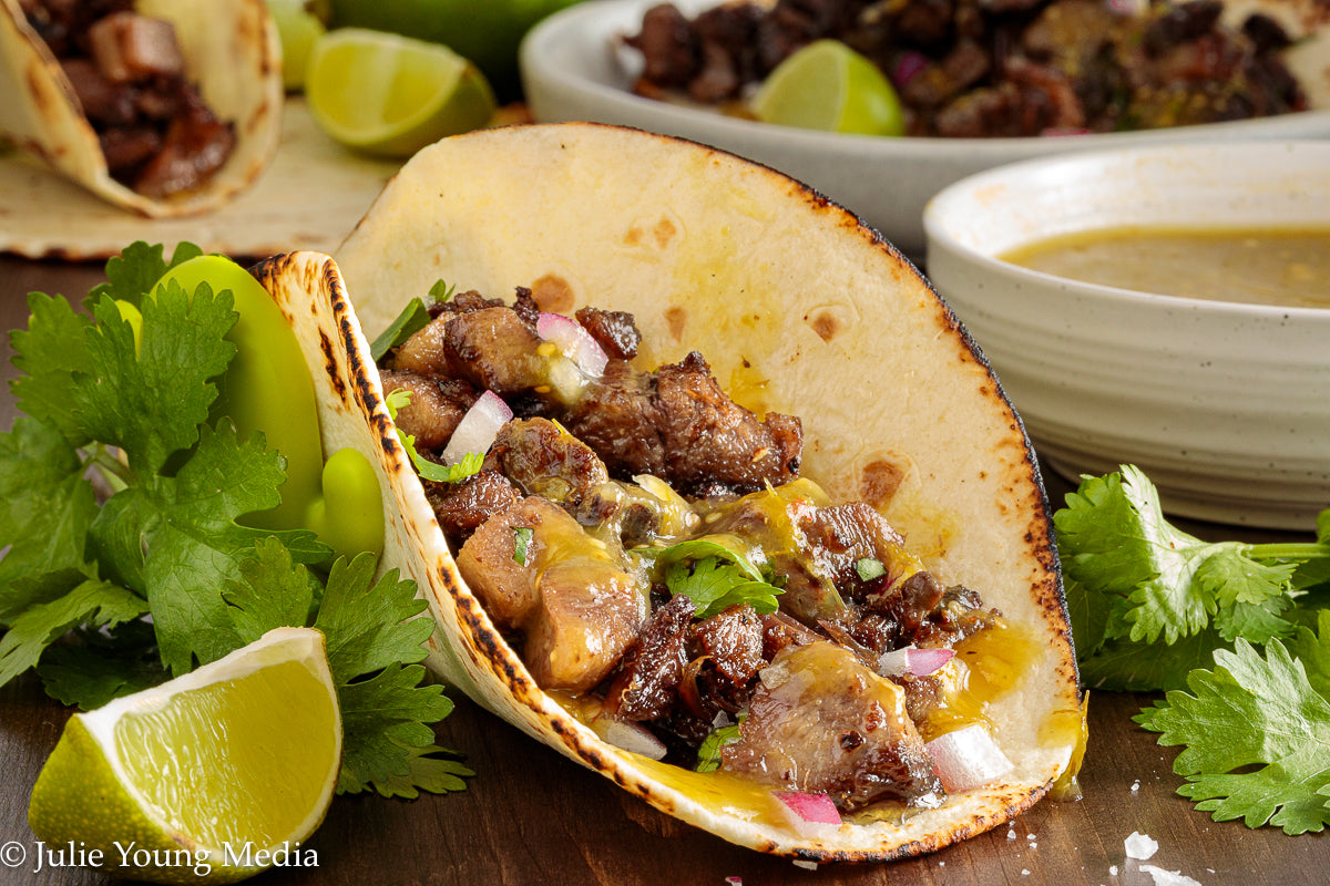 Tacos de Lengua (Mexican Beef Tongue Tacos)