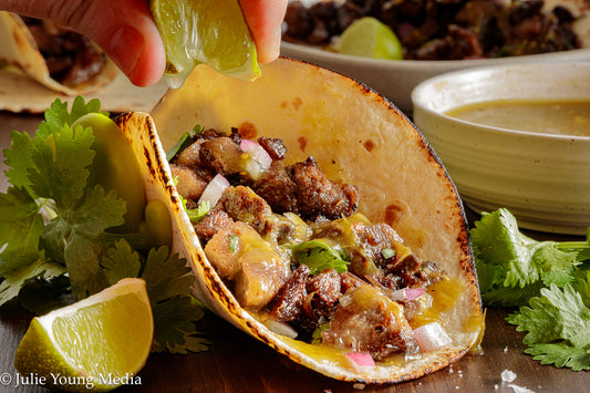 Tacos de Lengua (Mexican Beef Tongue Tacos)