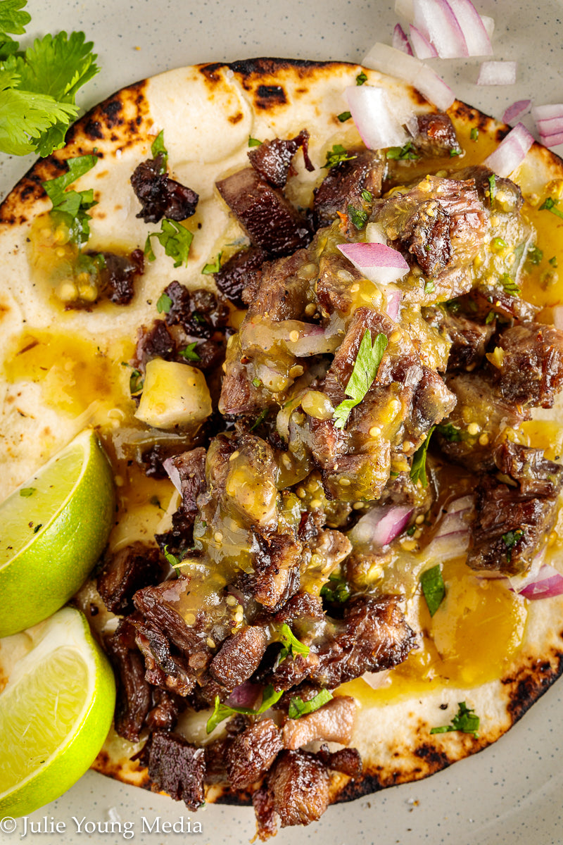 Tacos de Lengua (Mexican Beef Tongue Tacos)