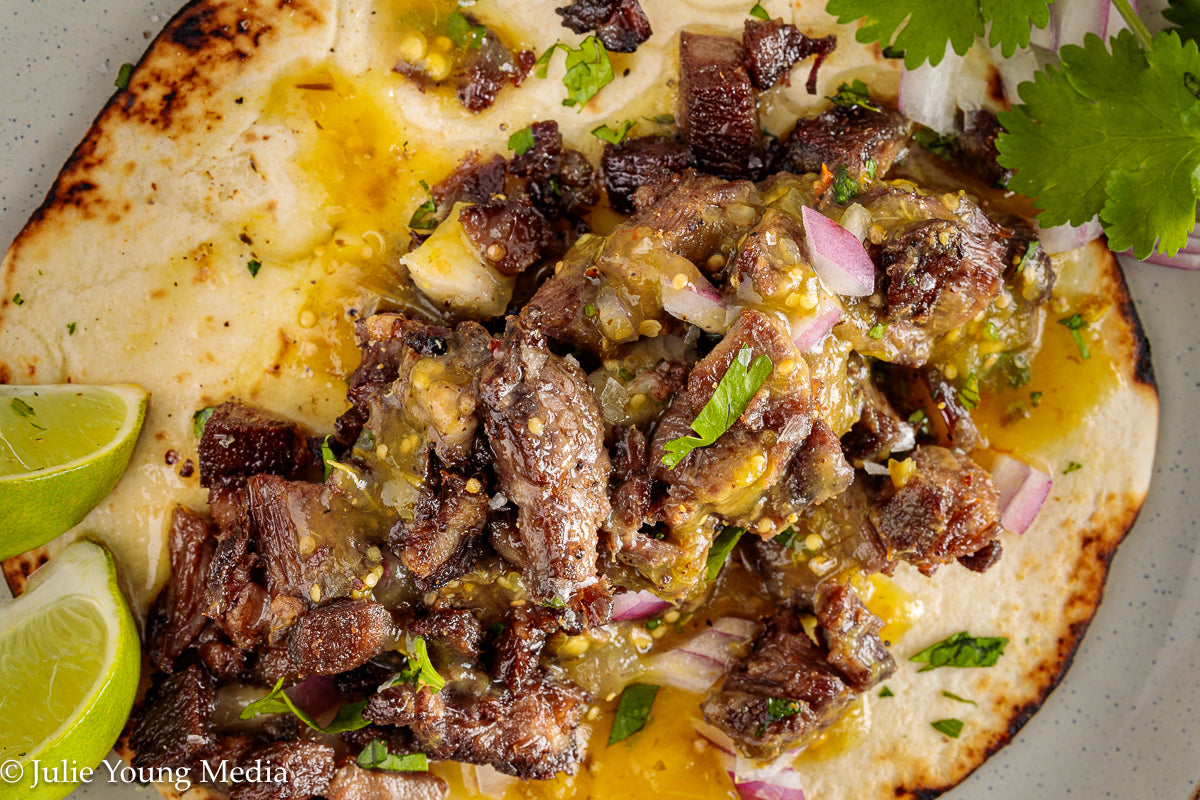 Tacos de Lengua (Mexican Beef Tongue Tacos)