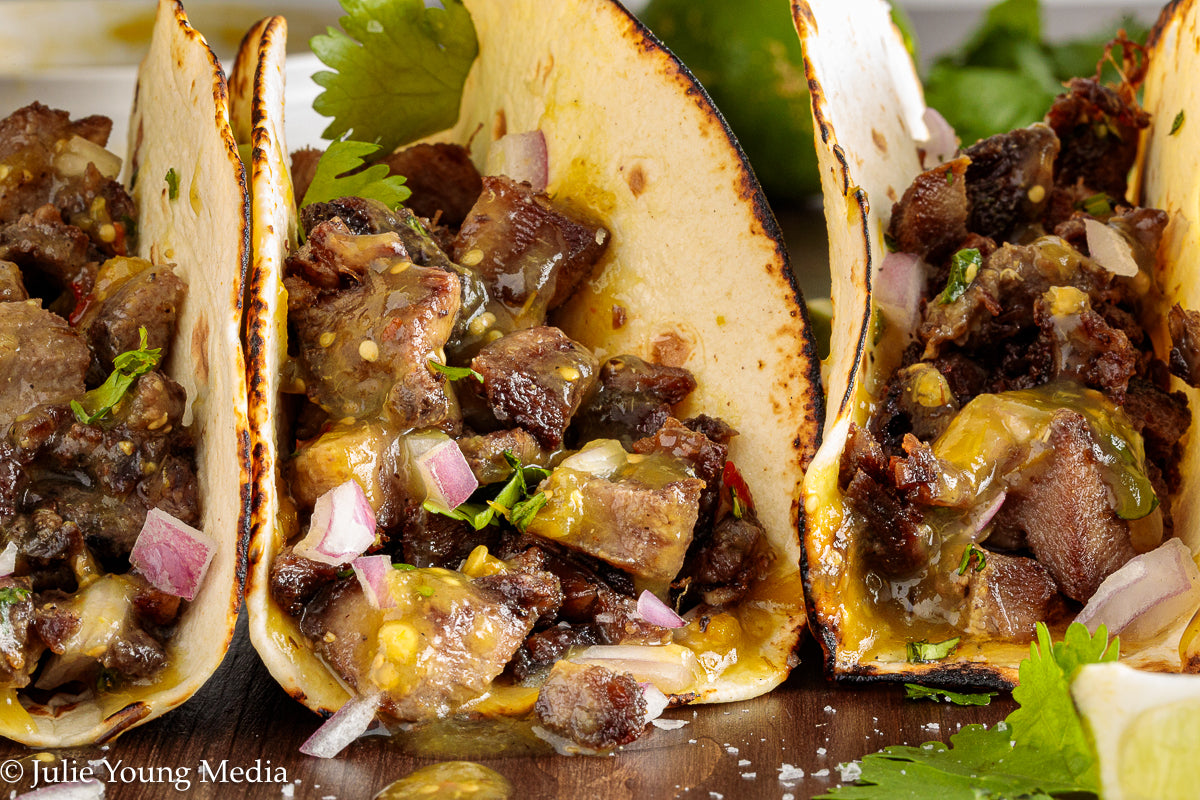 Tacos de Lengua (Mexican Beef Tongue Tacos)