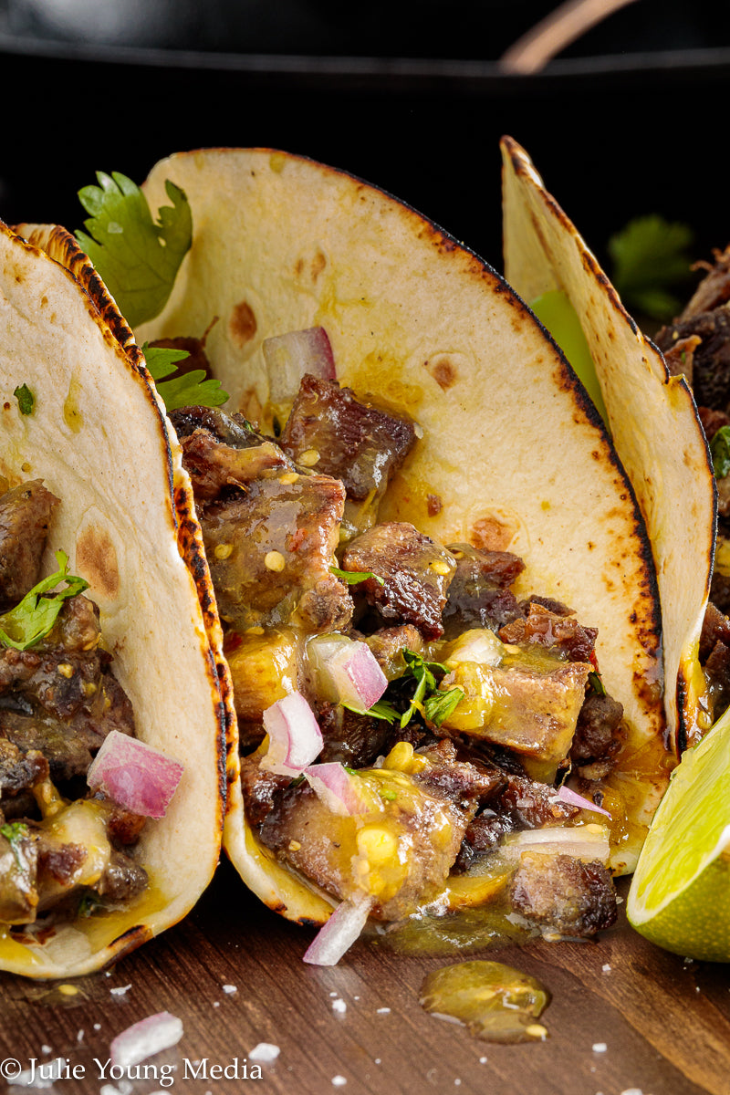 Tacos de Lengua (Mexican Beef Tongue Tacos)