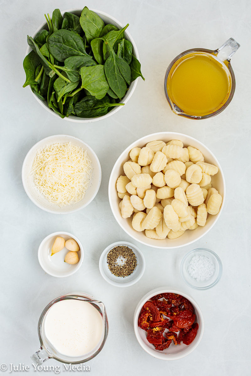Tuscan Chicken Meatballs with Gnocchi (Slow Cooker)