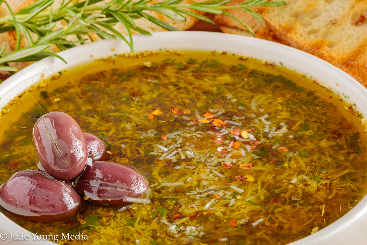 Tuscan Herb and Parmesan Olive Oil Dip