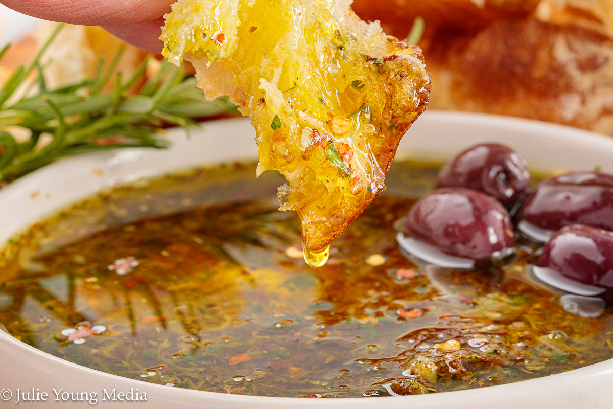 Tuscan Herb and Parmesan Olive Oil Dip