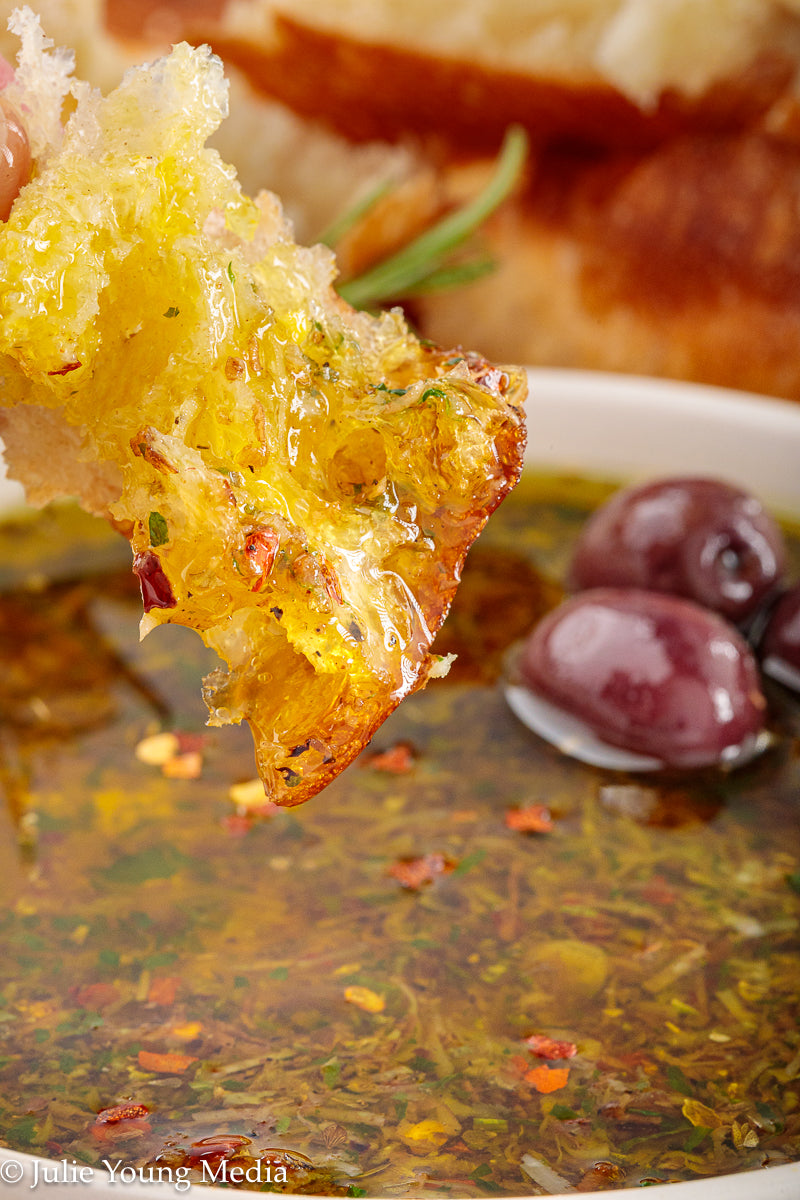 Tuscan Herb and Parmesan Olive Oil Dip