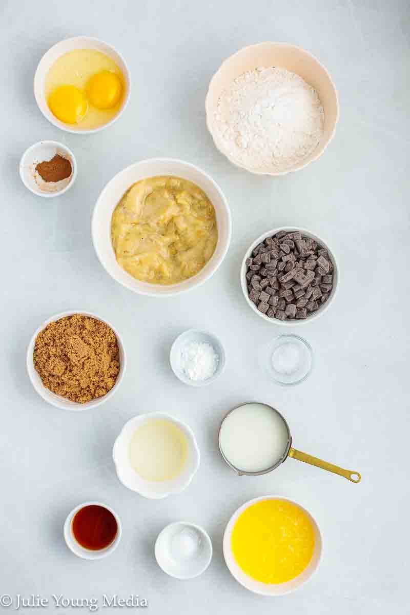 Banana Chocolate Chunk Muffins