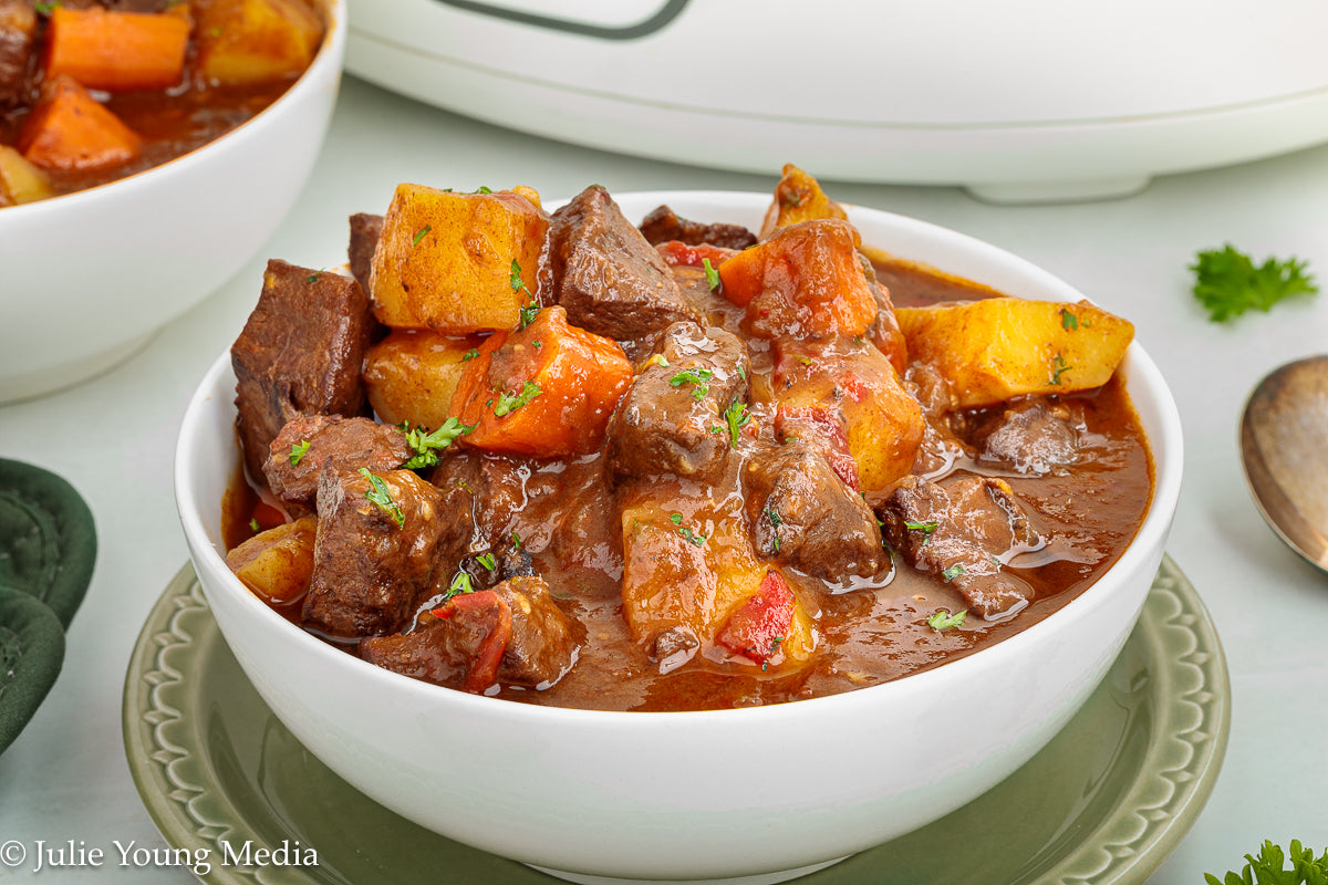 Beef Heart Goulash