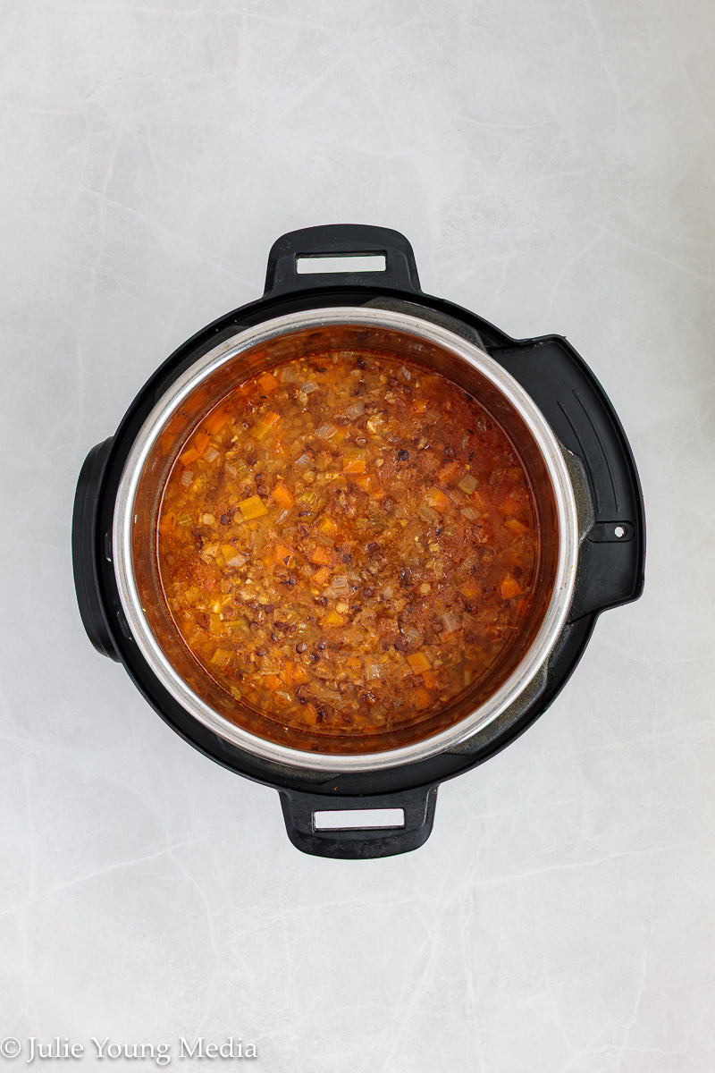 Instant Pot Lentil Soup