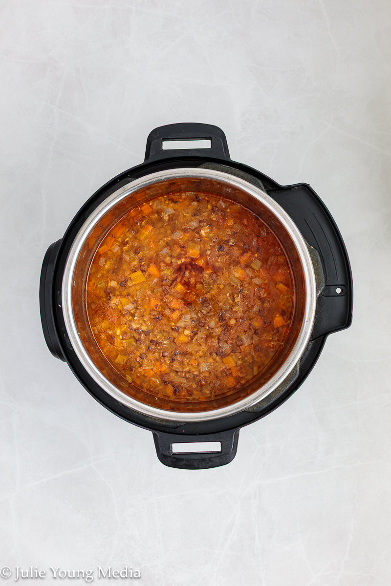 Instant Pot Lentil Soup