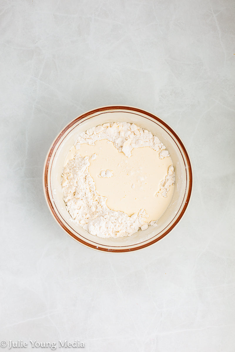 Raspberry and White Chocolate Scones